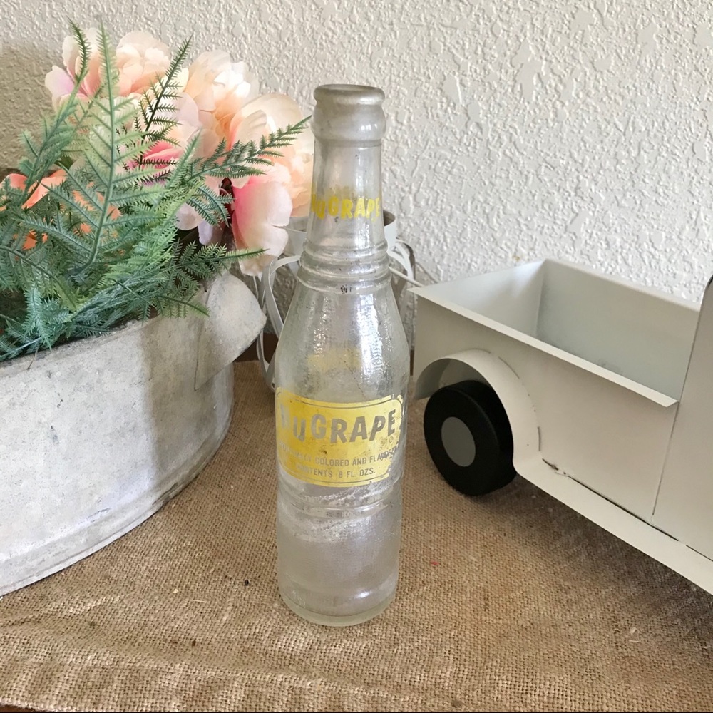 *SOLD* Rustic Farmhouse Glass Bottle